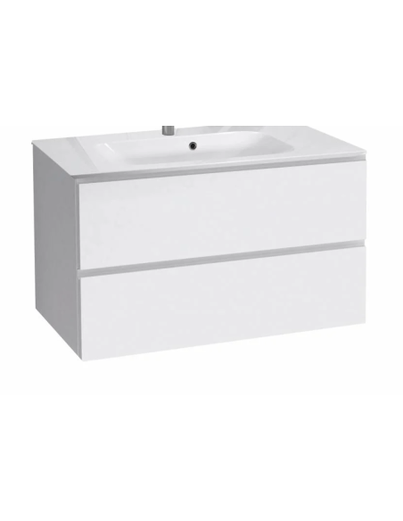 SPN Skapis balts CRYSTAL 80x50x48,5cm (bez izlietnes) - 2