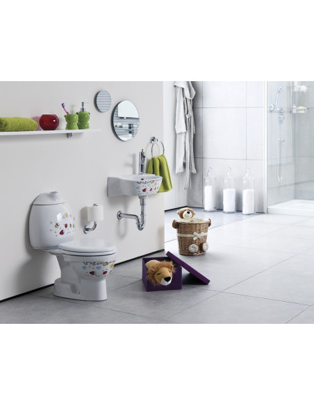 KID Bērnu Close Coupled Tualetes-P-slazds dekors KID Bērnu Close Coupled Tualetes-P-slazds dekors