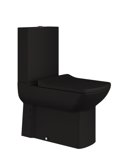 aizmugure pie sienas wc Lara, mat melns, bez sēdekļa (LR360-11SM + LR410-00SM + 099938 ) aizmugure pie sienas wc Lara, mat melns, bez sēdekļa (LR360-11SM + LR410-00SM + 099938 )