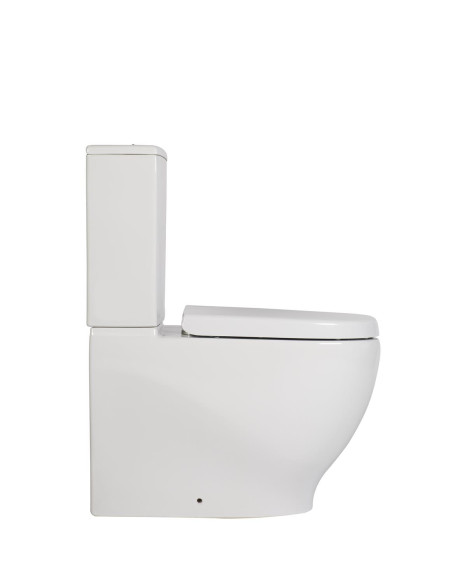 Wc Mare bez apmales aizmugure pie sienas, universāls slazds, dubultā skalošana (MA361+MA410+IT5030)
