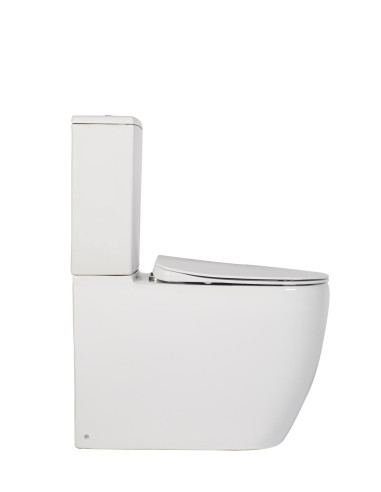 aizmugure pie sienas wc Bezmaksas universālais slazds, dubultā skalošana (MA410+FE360+IT5130)