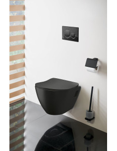 sienas tualete TP325, matēta melna 2