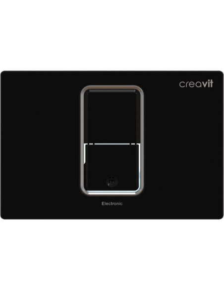 Panelis ar fotoelementu, melns