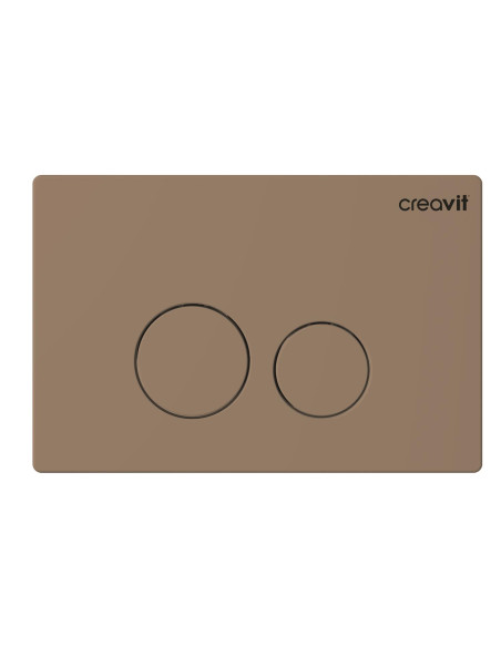 Creavit Terra skalojamā plāksne, kapučīno Creavit Terra skalojamā plāksne, kapučīno