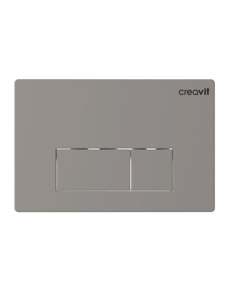 Creavit Arc skalošanas plāksne, matēts hroms Creavit Arc skalošanas plāksne, matēts hroms