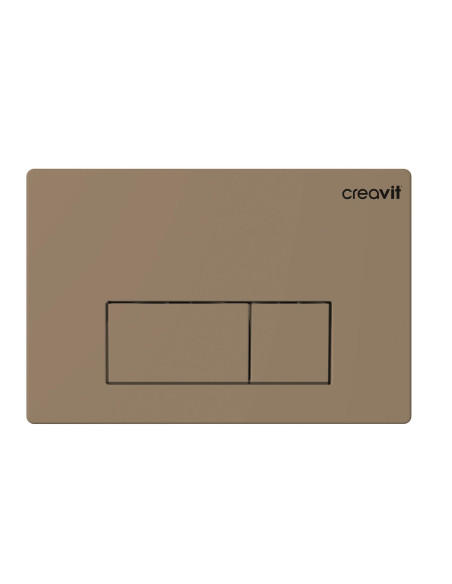 Creavit Arc skalošanas plāksne, kapučīno Creavit Arc skalošanas plāksne, kapučīno