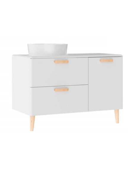 Patara Izlietnes Skapis ar atvilktnēm 100 cm, balts bez izlietnes Patara Izlietnes Skapis ar atvilktnēm 100 cm, balts bez izlietnes