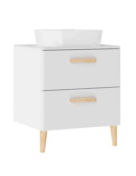 Patara Izlietnes Skapis ar atvilktnēm 60 cm, balts bez izlietnes Patara Izlietnes Skapis ar atvilktnēm 60 cm, balts bez izlietnes