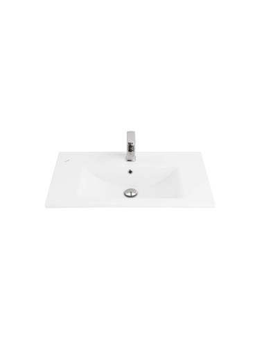 Kayra izlietnes skapis 80 cm, antracīts + izlietne SU080