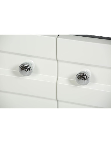 Kayra izlietnes skapis 60 cm, balts + izlietne SU060