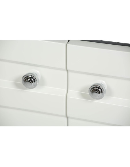 Kayra izlietnes skapis 60 cm, balts + izlietne SU060