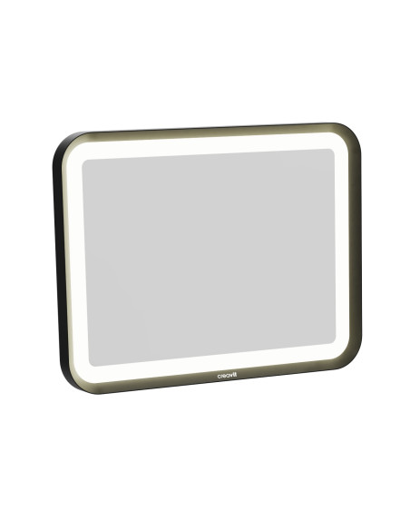 Truva Led Spogulis 85*65 cm Melns Truva Led Spogulis 85*65 cm Melns