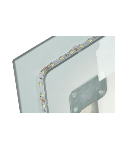 Kayra Led Spogulis 50 cm, pelēks