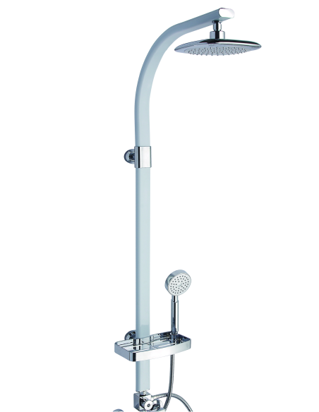 LIETUS DUŠAS KOMPLEKTS CREAVIT, BALTS LIETUS DUŠAS KOMPLEKTS CREAVIT, BALTS