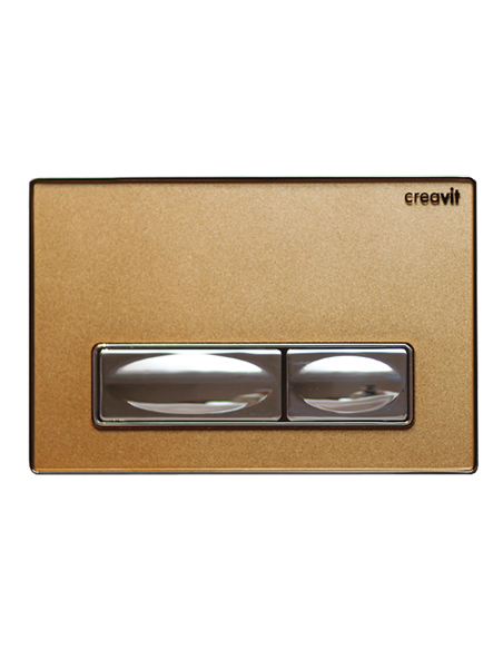 DESIGN FLUSH PLATE BRONZAS METĀLS+STIKLS