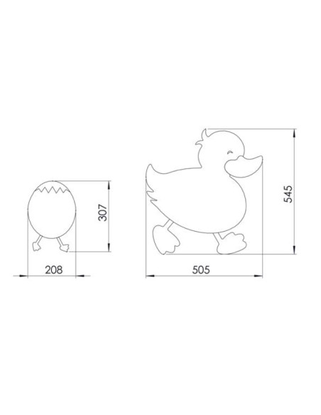 spogulis Ducky L, dzeltens spogulis Ducky L, dzeltens