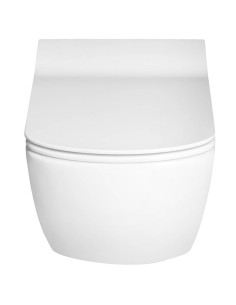 rimfree sienas tualete Eleganta, balta, bez sēdekļa 2