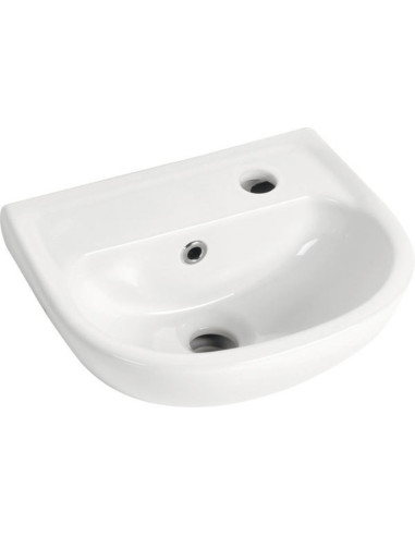 30*45 CM OVĀLS W.BASIN AR AURU BALTS