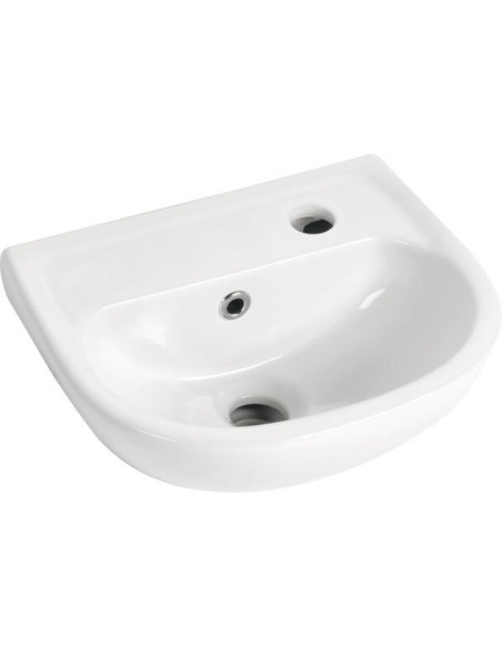 30*45 CM OVĀLS W.BASIN AR AURU BALTS