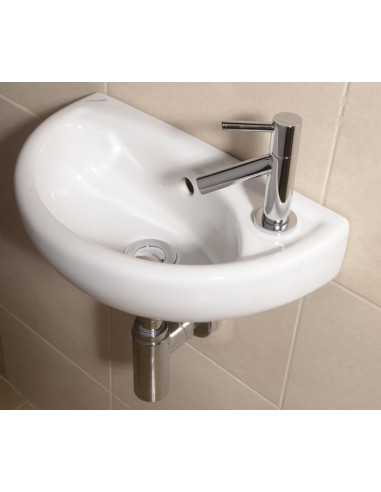 23*39 CM OVĀLS W.BASIN AR AURU BALTS