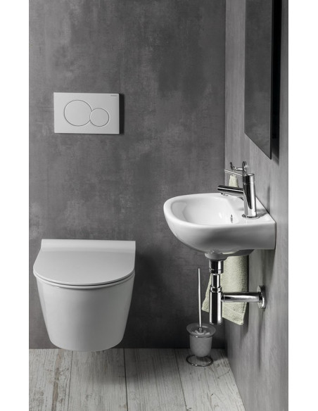 29*35 CM OVĀLS W.BASIN AR AURU BALTS