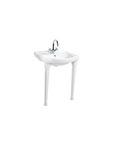 KLASIK (RETRO) ANTIKA PILNĪGS Pjedestāls BALTS