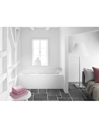 Tērauda-emaljas vanna 180x80cm Cayono 751 ar pretslīdes pārkl., balta - 5