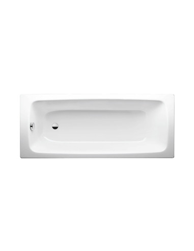 Tērauda-emaljas vanna 180x80cm Cayono 751 ar pretslīdes pārkl., balta - 9