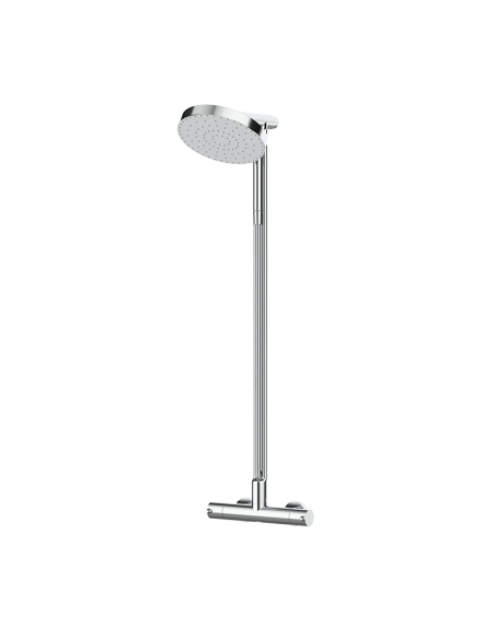 GRB Time Dušas termostats ar GYRO kolonnu, dušas galvu un klausuli, hroms - 2