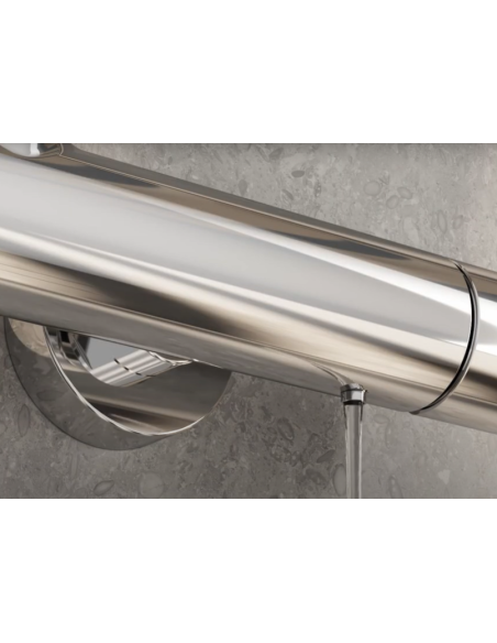 GRB Time Dušas termostats ar GYRO kolonnu, dušas galvu un klausuli, hroms - 5