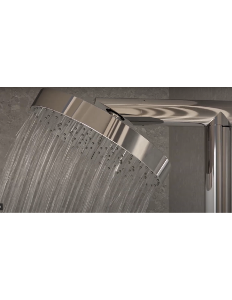 GYRO Dušo termostatas su kolonele, dušo galvute ir rageliu, GRB - 6 GYRO Dušo termostatas su kolonele, dušo galvute ir rageliu, GRB - 6