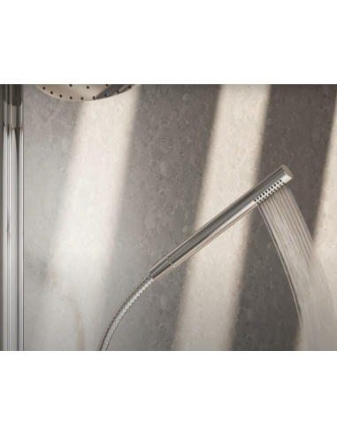 GRB Time Dušas termostats ar GYRO kolonnu, dušas galvu un klausuli, hroms - 8