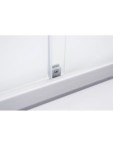 Baltijos Brasta dušas durvis 100 SVAJA caurspidīgs stikls - 4