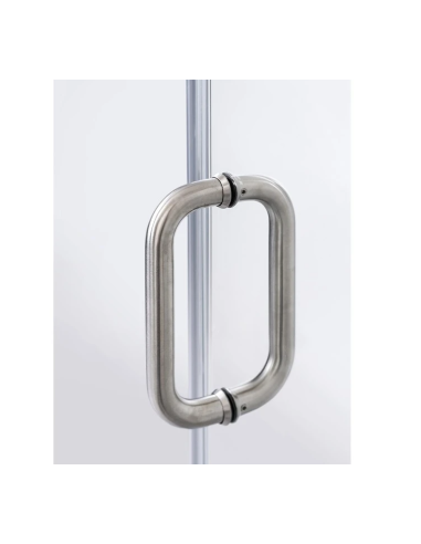 Baltijos Brasta dušas durvis 100 SVAJA caurspidīgs stikls - 5