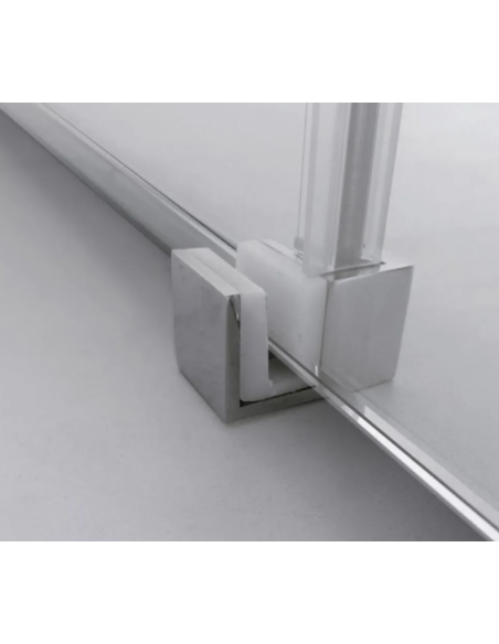 Dušas kabīne caursp.stikls 110X80X200cm MILDA Soft - 3