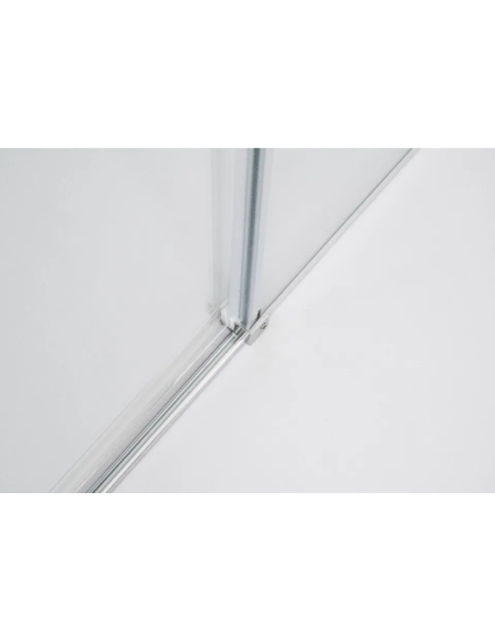 Baltijos Brasta duškabīne MILDA SOFT 110x80 caurspidīgs stikls - 7
