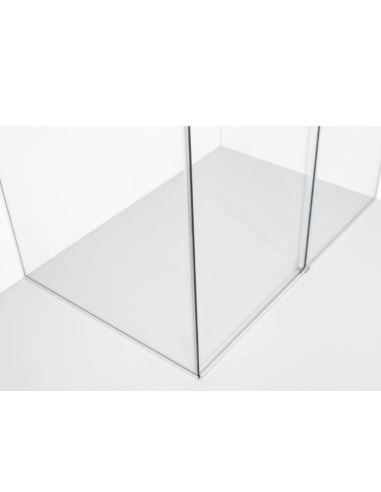 Dušas kabīne caursp.stikls 110X80X200cm MILDA Soft - 9