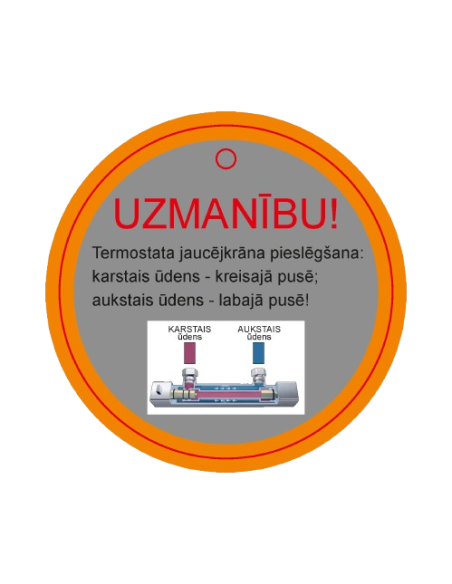 Vannas krāns-termostats ar kompl. MG2295, AMATA - 6 Vannas krāns-termostats ar kompl. MG2295, AMATA - 6