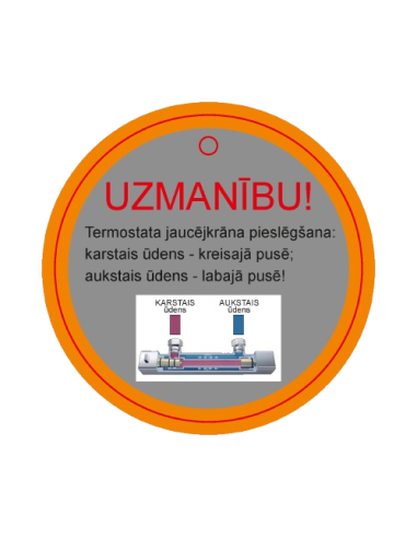 Vannas krāns ar termostatu MG2220, AMATA - 5