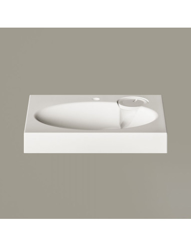 copy of PAA Claro sink can be installed above the washing machine, white 60x60x9cm - 4