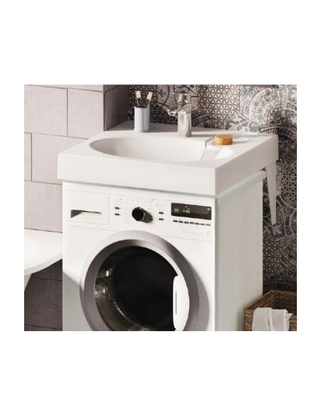 copy of PAA Claro sink can be installed above the washing machine, white 60x60x9cm - 6 copy of PAA Claro sink can be installed above the washing machine, white 60x60x9cm - 6