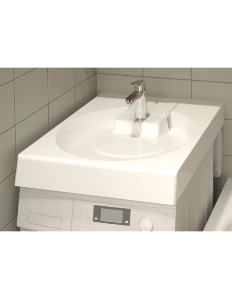 copy of PAA Claro sink can be installed above the washing machine, white 60x60x9cm - 7 copy of PAA Claro sink can be installed above the washing machine, white 60x60x9cm - 7