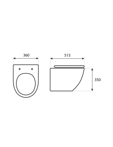 copy of Lavita Wall Hung Toilet ARCTIC 8277071 - 4