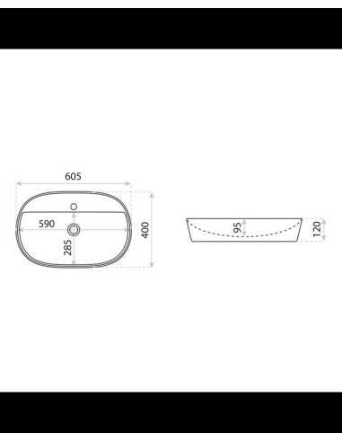 copy of Wall-hung toilet bowl with Soft Close lid, Lavita Sinto Black - 1
