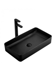 Uz virsmas liekamā izlietne 60,5x34x11cm Lavita Pasana black - 2 2