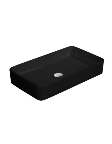 Uz virsmas liekamā izlietne 60,5x34x11cm Lavita Pasana black - 5