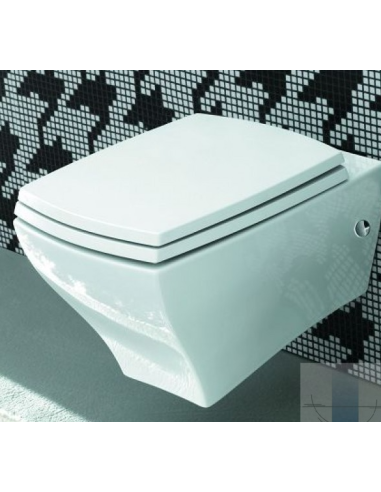 ArtCeram pie sienas piekaramais pods Jazz JZ01 ar poda vāku, balts - 1