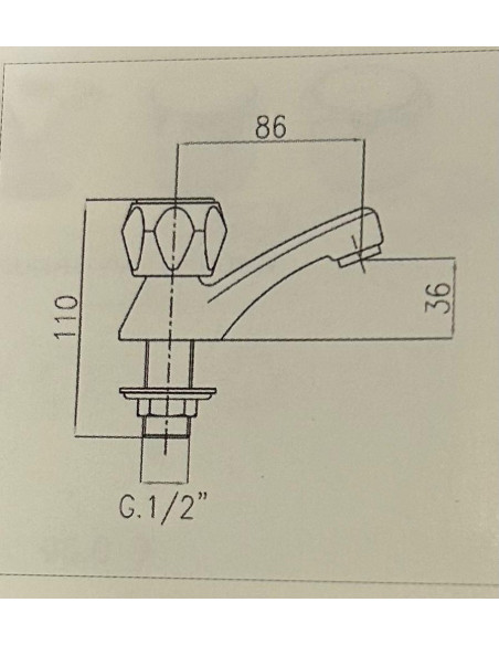 Keraminis kriauklės maišytuvas vienam vandeniui 598 ORCHIDEA - 2 Keraminis kriauklės maišytuvas vienam vandeniui 598 ORCHIDEA - 2