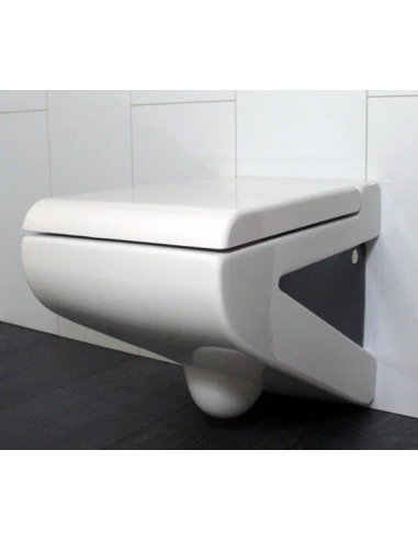 ArtCeram Lafontana Настенный горшок S13 с крышкой, белый/черный - 3