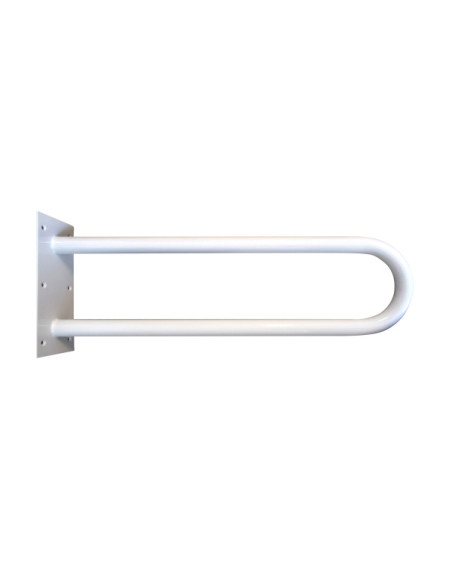 HELP: Grab bar in U shape 600 mm, white, without cover